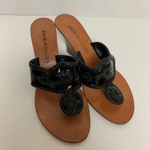 Jack Rogers Hampton High Wedge Size 6